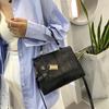 Женская новая маленькая сумка Корейская мода Тисненая сумочка Можно носить на плече или через плечо Женская сумка