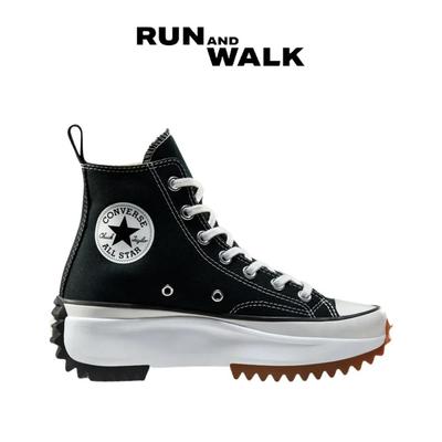 Run Star Hike Hi Черный Белый Жевательная резинка 166800C