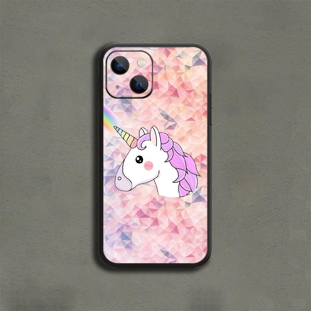 Чехол для телефона с радужным единорогом для iPhone Samsung Galaxy Redmi Xiaomi Oppo OnePlus Note SA 7 8 9 10 11 12 13 14 20 21 22 23 53 54 Pro Max Plus Ultra