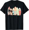 Retro Vintage Surfboard Surfing Surfboarder Wave Surfer Gift Unisex T-Shirt