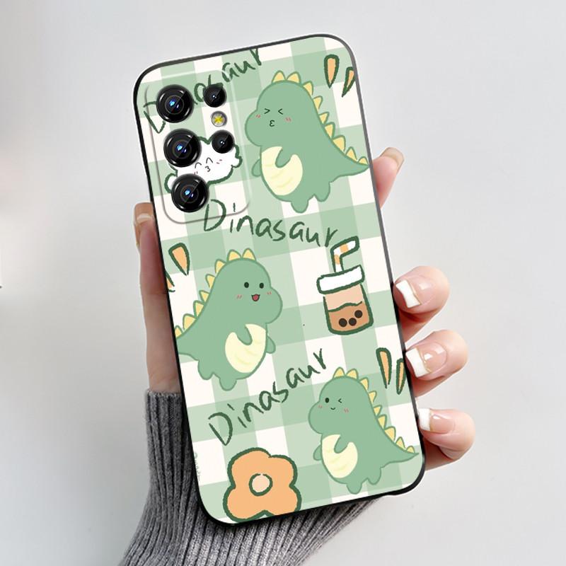Чехол для Oukitel C1/C1 Pro Чехол Эстетичный Модный Милый Кот Мультяшный Черный Мягкий Силикон Задняя Крышка Ударопрочный ТПУ Чехол для Телефона