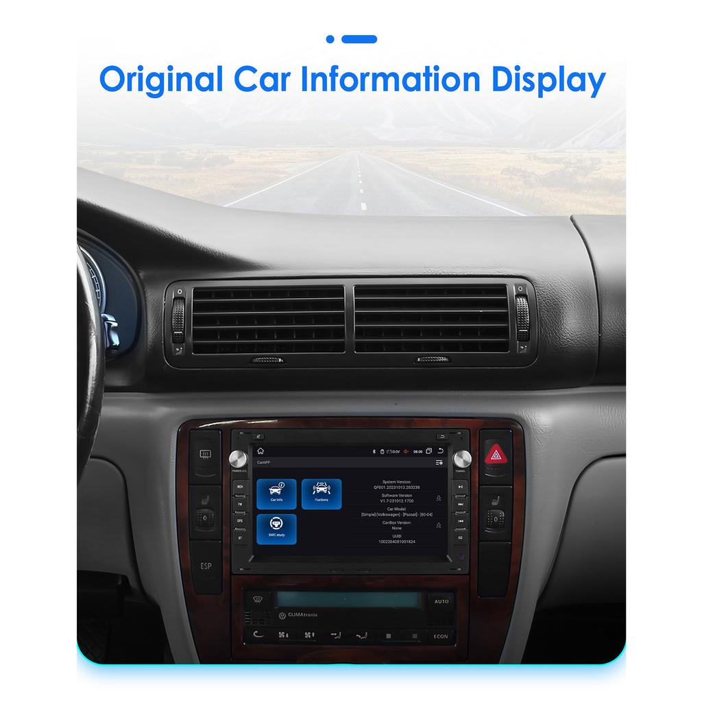 Hizpo Intelligent Screen 8Core DSP Car Multimedia Player for VW Golf 4 Passat POLO Transport T5 Multivan Seat Jetta CarCarplay 4G Autoradio AI GPS
