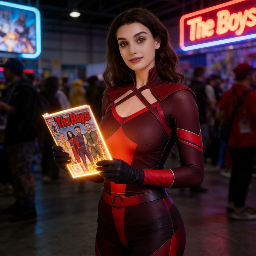 The Boys The Seven Cosplay Suit With Lycra Material For Anime Role Play