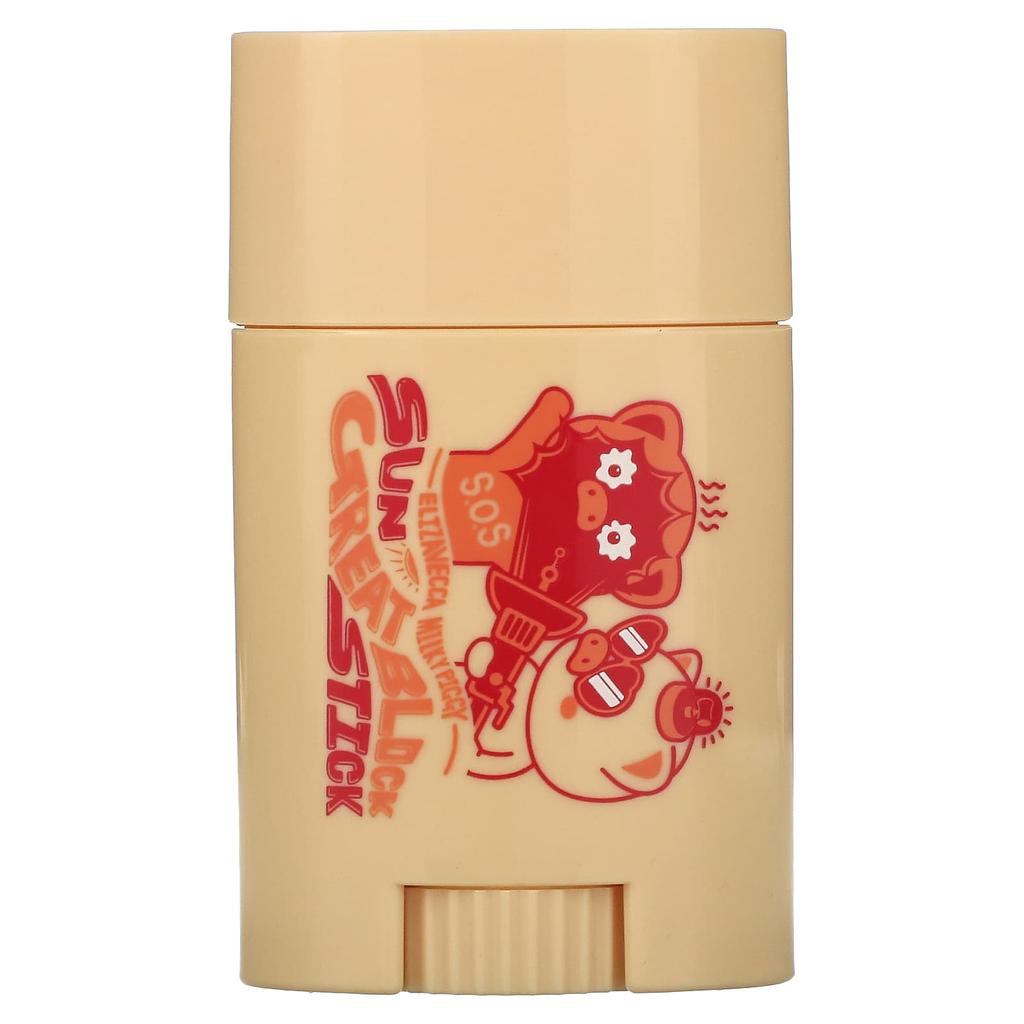 Elizavecca, Milky Piggy, солнцезащитный крем-карандаш, SPF 50+ PA+++, 22 г (0,78 унции)