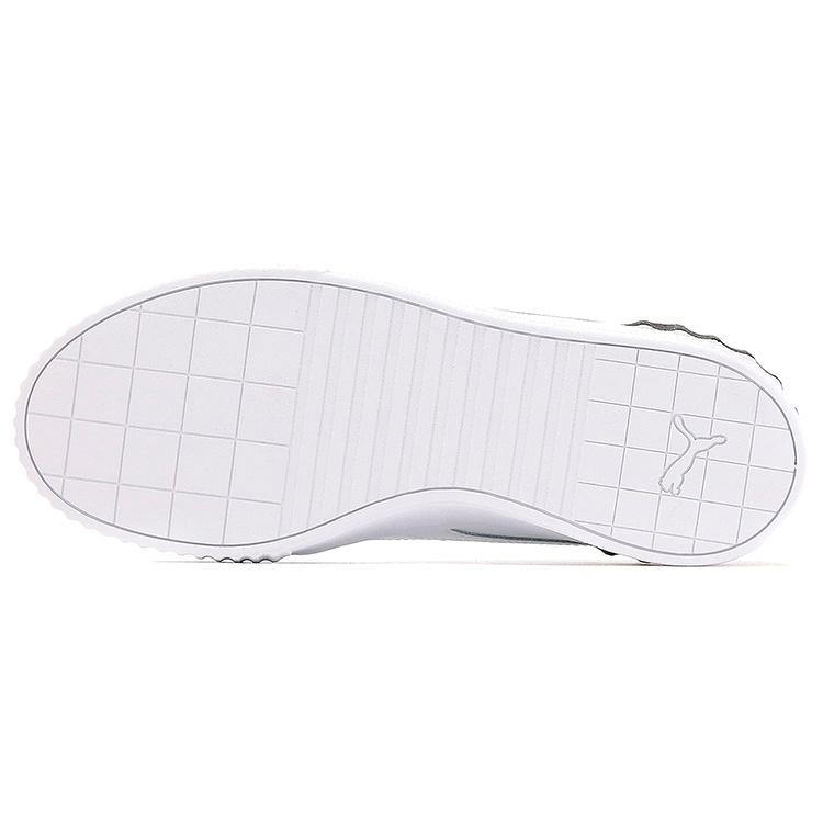 (WMNS) Повседневная обувь PUMA Carina Lift для женщин, Белый/Черный, 382504-01