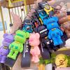 Ugly Cute Monster Keychain Plush Pendant Funny Teeth Cartoon Doll Creative Gift Accessory
