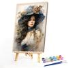 Картина по номерам Масляная живопись Серия женских персонажей 40x60см Сделай сам Масляное искусство Украшение стен дома Холст Картина девушки