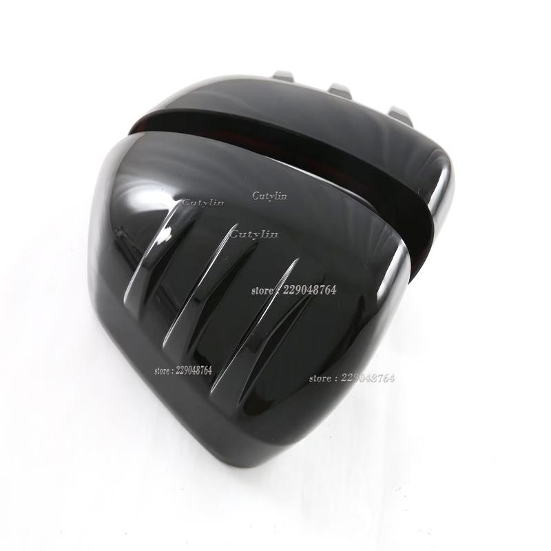 For MG ZS 2017- 2024 ABS Carbon Fiber Side Wing Rear View Rearview Mirror Cap Cover Trim Case Exterior Accessoriescutylin