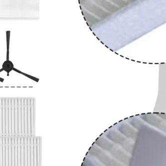 For Tefal For X-plorer Serie 75 S+ RG8597W Robot Vacuum Side Brush Filter Mop Cloth Bag Replacement Parts Kit Accessories