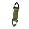 Rotatable Camping Carabiner Double-headed Webbing Belt Buckle Backpack Key Hook  Backpack