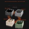 ABS Coffee Knock Box Espresso Grounds Container Detachable Knocking Slag Bucket Anti Slip Base Barista Accessories Maker Tools