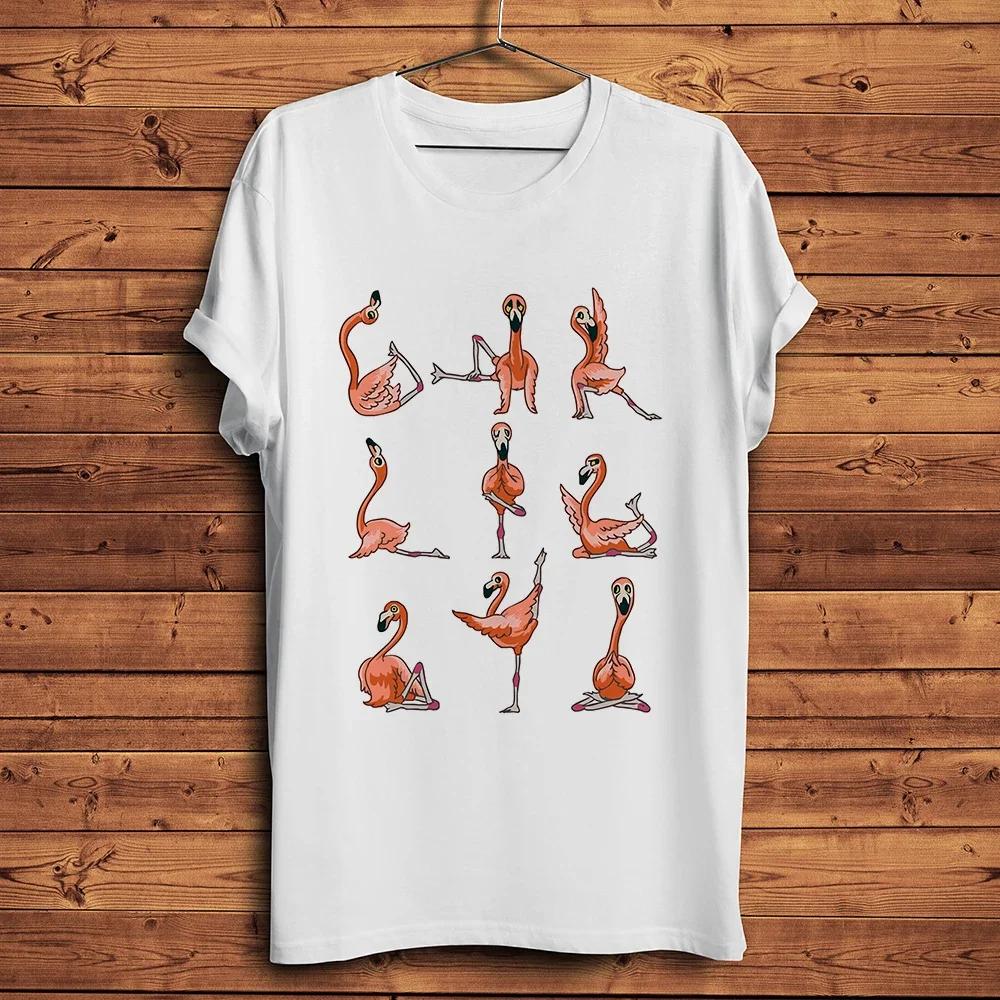 Cat MeowPandaRabbitPug DogSlothUnicornElephantYoga Asana Funny TShirtShort Sleeve Casual TeeUnisex Streetwear TShirt