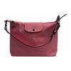 Le Pliage Xtra 32 Сумка-хобо из кожи на молнии и кнопке Средняя Женские сумки Розово-розовый 10189987018