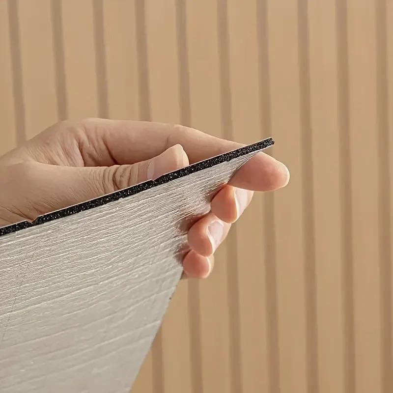 3D Наклейка на стену отслаивающаяся и приклеивающаяся Легко сделать своими руками Подходит для потолка, гостиной Самоклеящаяся стеновая панель Пенопластовые наклейки Sxp 1 рулон