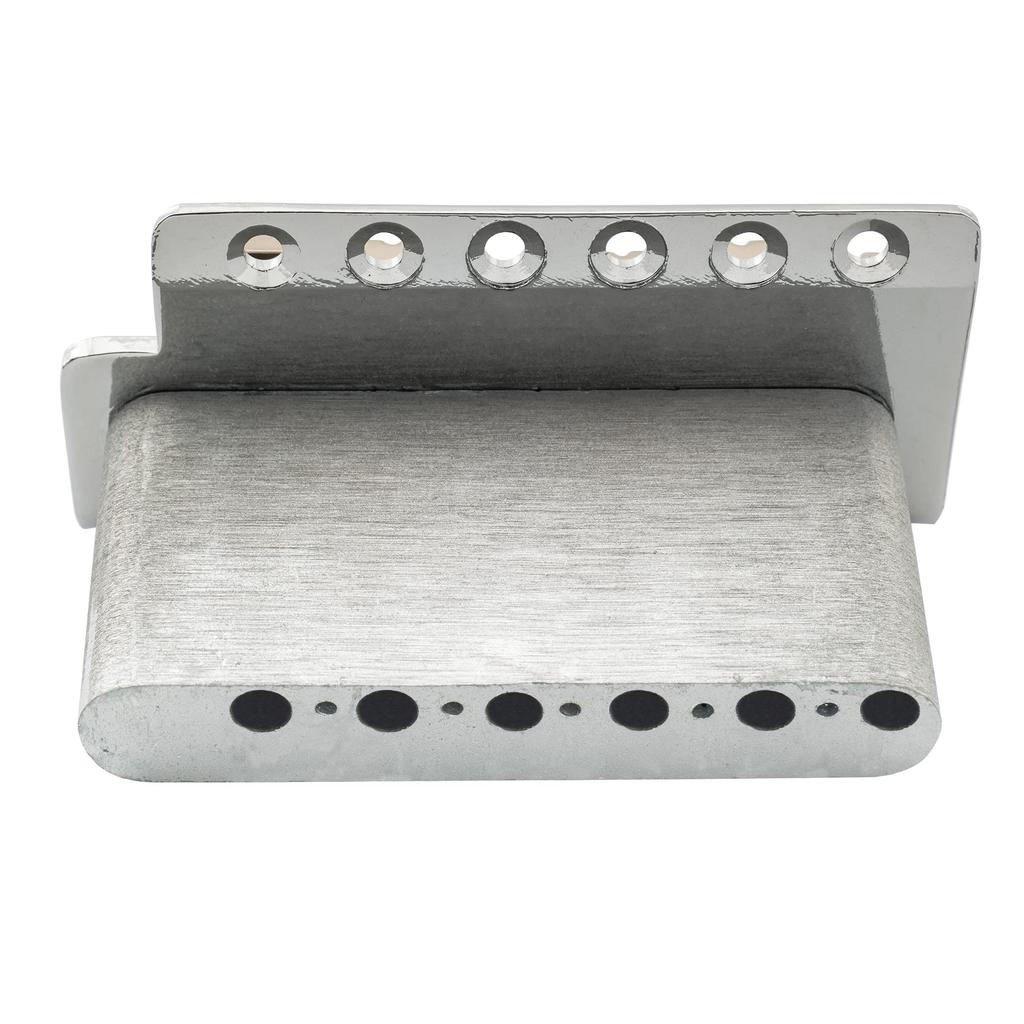 Wilkinson WOV04 String Pitch Guitar Tremolo Bridge for Strat Electric Chrome 10.8mm 6-Point Squier/Mexico Fender/MIJ Guitars,