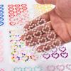 3D Acrylic Diamond Crystal Stickers Love Heart Face Gems Stickers for Party Show DIY Crystal Rhinestone Temporary Tattoos 4/18mm