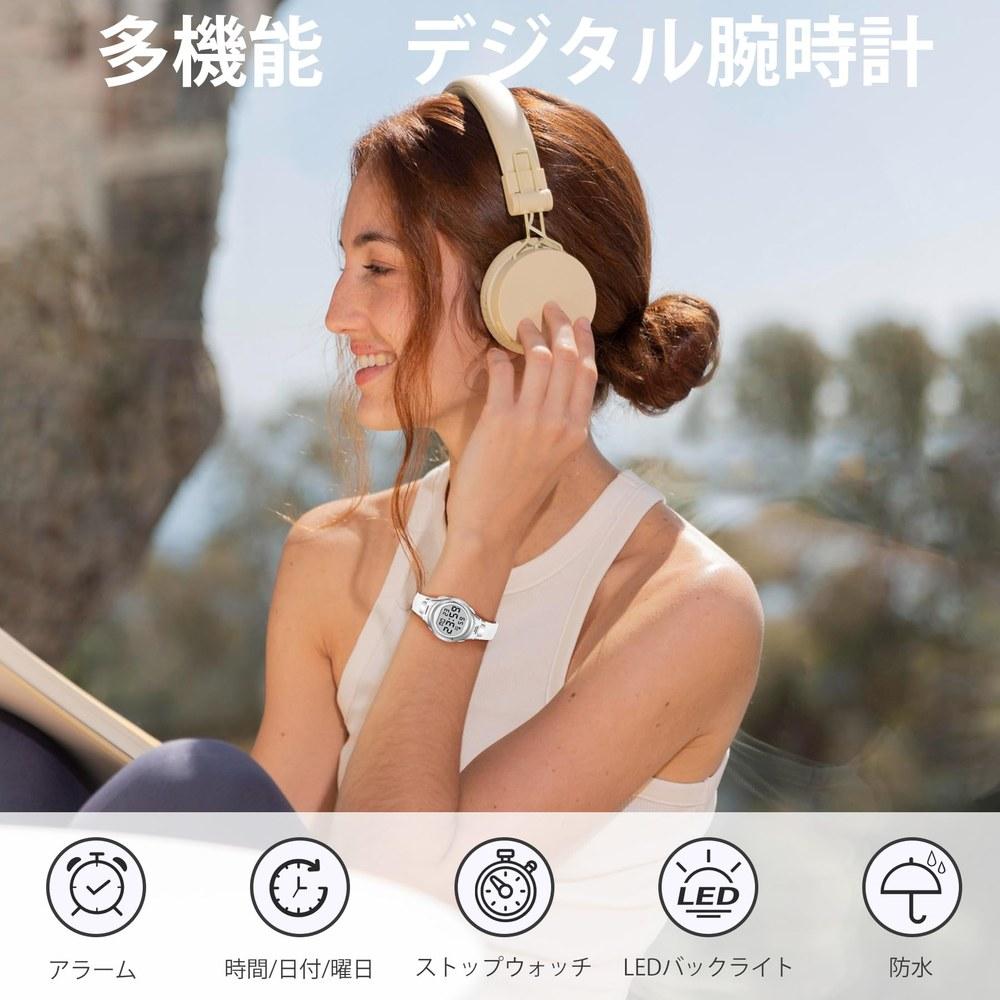 ShunkanSai Цифровые Женские Водонепроницаемые Спортивные Часы Многофункциональные LED Дисплей Дата День Будильник Стильные