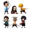 Demon Slayer Gk Kamado Nezuko Anime Action Figure Model Agatsuma Zenitsu Q Version Tanjirou  Pvc Statue Toy Desktop Figma