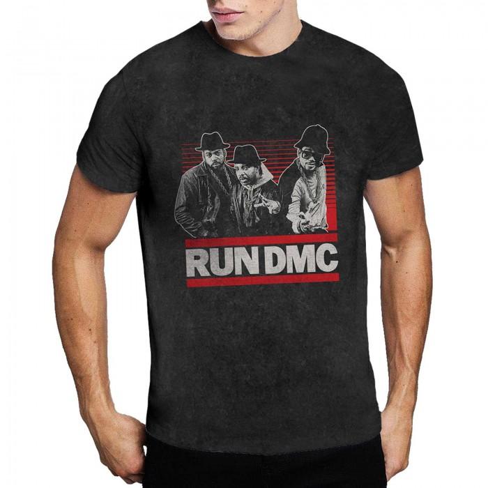 Футболка унисекс для взрослых Run DMC с градиентными полосами