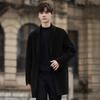 Шерстяное шерстяное пальто мужское короткое некашемировое пальто новая корейская версия двухсторонний костюм высокого класса Sense