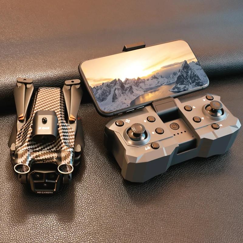 Новый K9Max Rc Drone Professional 8K Трехкамерный ESC Широкоугольный оптический позиционирование потока Четырехсторонний Квадрокоптер для предотвращения препятствий Игрушка в подарок