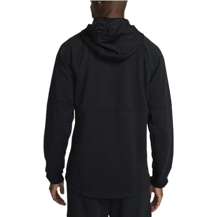Nike Мужской флисовый пуловер для фитнеса Pro Dri-FIT 'Черный' DV9821-010