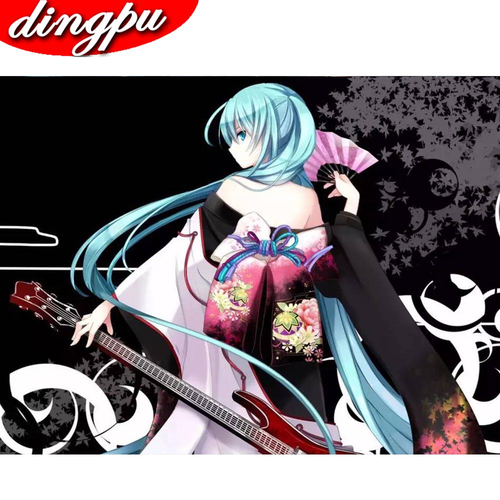 DIY 5D Алмазная картина Полная круглая лошадь Вышивка крестом Алмазная вышивка Животные Стразы Искусство Домашнее украшение