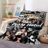 Rock Band Tokio Hotel Билл Каулитц Мягкое фланелевое одеяло для кровати, спальни, дивана, пикника, Плед для укрытия, активного отдыха на природе, подарок