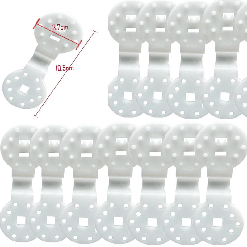 10-100 шт. зажим для солнцезащитной сетки, крепежный зажим для солнцезащитной сетки, тканевый зажим для тента для теплицы, пластиковая втулка, крючок для сетки для забора
