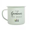 The Gardener's Tea Break Enamel Mug