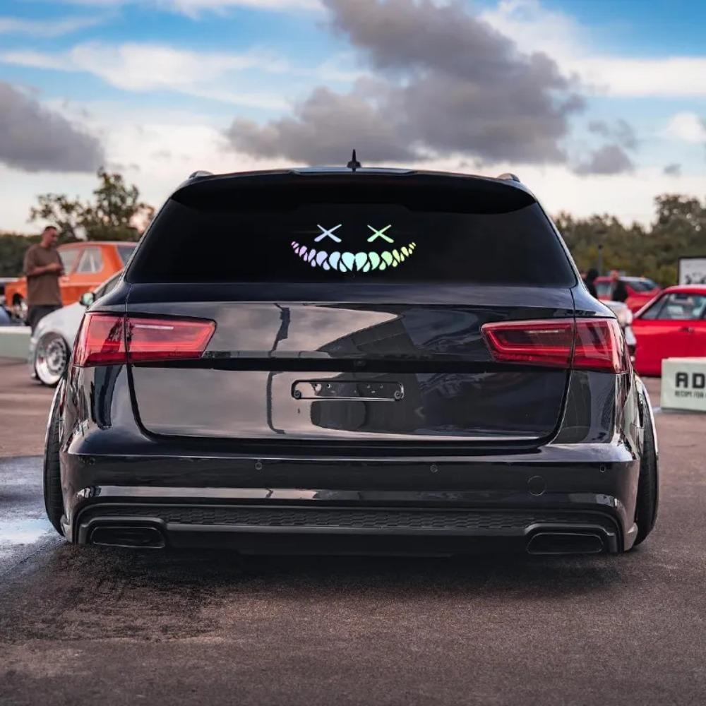 Наклейки на автомобиль Demon виниловые автостайлинг кузова забавные наклейки на окна заднее лобовое стекло