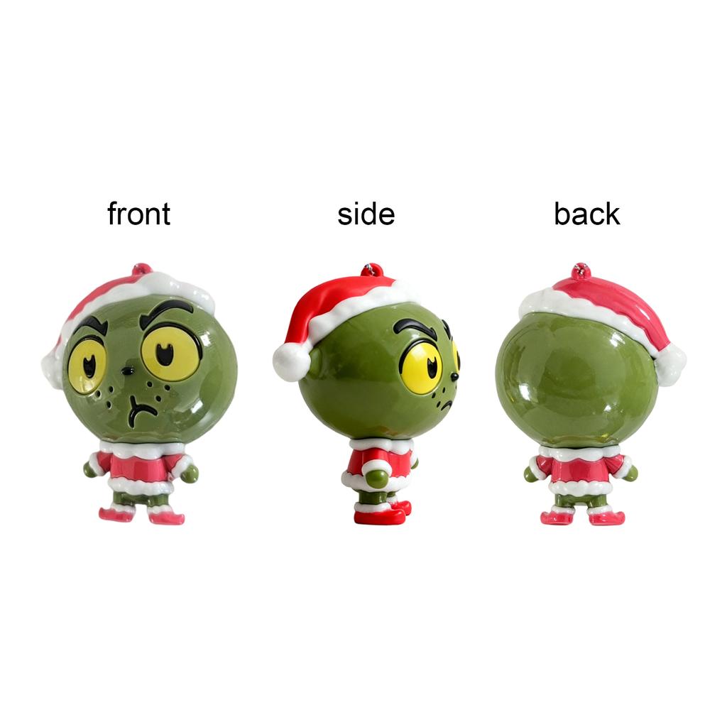 Character! Style Ornament, Transforming Your Christmas Tree Into A Joyful Party Scene In An Instant