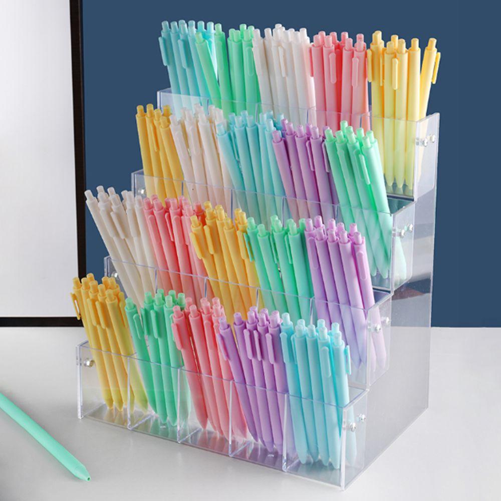 2/3/4/5/6 Layer Mark Pen Holder Transparent Makeup Brush Holder Office/School