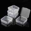 Mini Transparent Organizer Box Transparent Dustproof Storage Boxes  Jewelry Storage