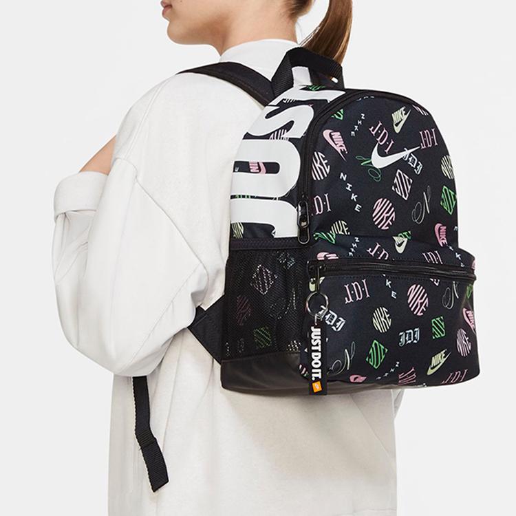 Nike Хлопковый мини-рюкзак женский черный DA5848-010