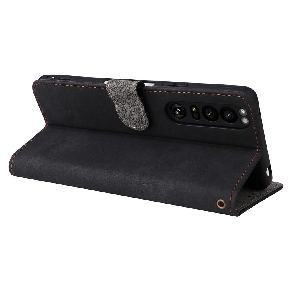 Для Sony Xperia 1 III 5G Чехол Кошелек Книжка Кожаный Чехол для Телефона Защита с Блокировкой RFID