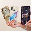 For Itel P37 Pro Vision 2Plus Phone Case Cute Rabbit Liquid Soft Silicone Bumber Shell For Itelp37 Capa Vision2s Back Cover
