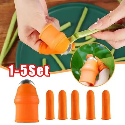 Нож для большого пальца, овощной набор, набор для сбора чая, набор для сбора овощей, набор для чистки сычуаньского перца, кухонный набор для чистки овощей, щепотка фасоли