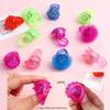 Glow Strawberry Ring LED Light Flashing Soft Rubber Toy