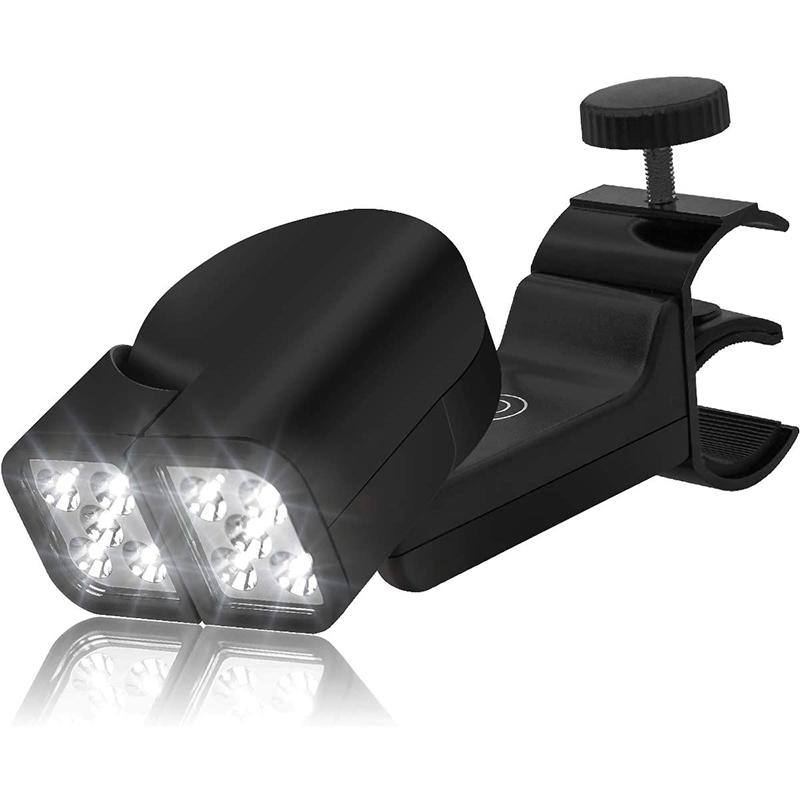 Double Head Grill Lights Heat Resistant Multifunctional Night Fishing LED Lamp For BBQ Super-Bright Flexible Portable Rotatable