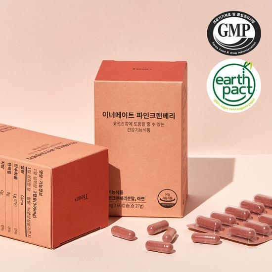 Соска Inner Mate Pine Cranberry 60 капсул (запас на 1 месяц)