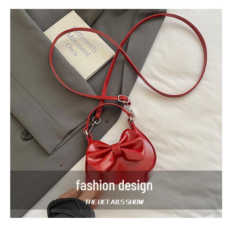 Trendy Bow Crossbody Children's Coin Purse