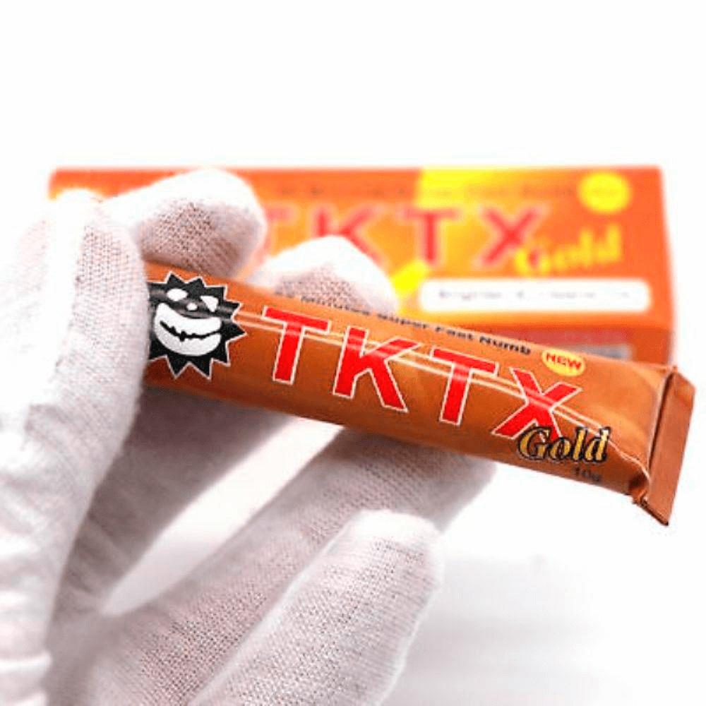 TKTX TATTOO Gold 55% Обезболивающий крем (10г)