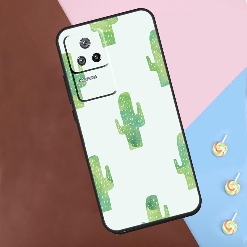 Чехол Растение Кактус Для Xiaomi 13T Pro 14 12T 11T 12 13 Lite POCO F5 X3 X4 X5 X6 Pro M6 F3 F4 M5s Обложка