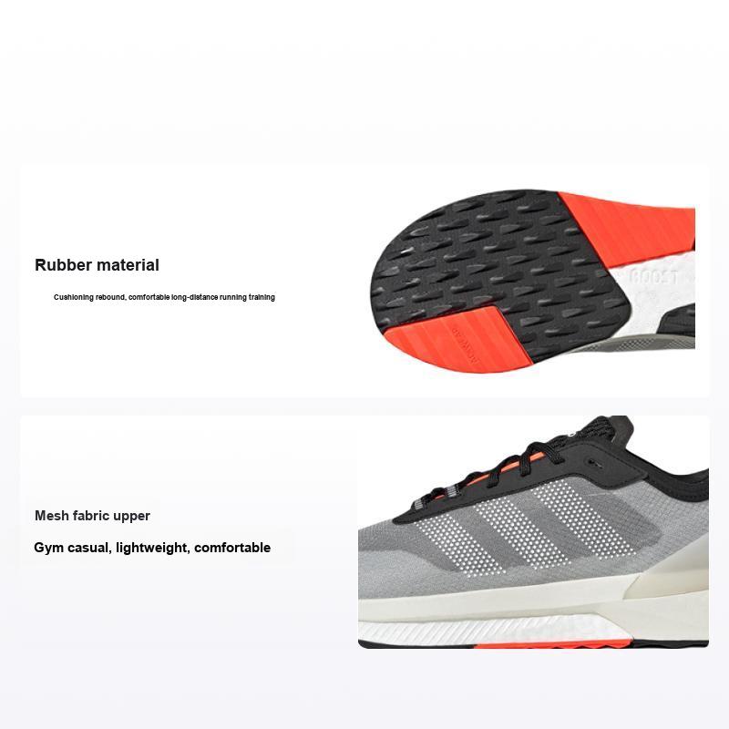 adidas Кроссовки унисекс Avryn Grey Solar Red Core-Black HP5969