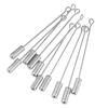 10PC 5cm Cylinder Glue On Pad Lapel Stick Pin Clutch Boutonniere Pin