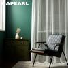 1 шт. NAPEARL, современная белая ткань, улучшенная устойчивая к царапинам тюль, прозрачная занавеска для окна, занавеска для гостиной, домашний декор