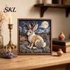 Handmade Textile Art Project 2PCS Dark Gothic DIY 3D Fabric Craft Kit, Sculpture Beginner Friendly Crafting Supplies Project, Material Pack, Gifts for