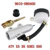 Motorcycle Brake Master Cylinder Assembly Foot Brake Master Cylinder Pump for CF500 625 X5 ATV UTV Go Kart Quad 9010-080400
