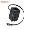 Mai Duo Duo MDD FreeGo 100 Вт GaN USB-C Выдвижной Кабель Быстрое Зарядное Устройство 3C1A